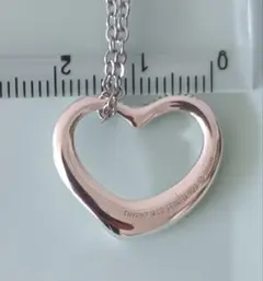 Tiffany & Co. ハート型ネックレス　社外チェーン