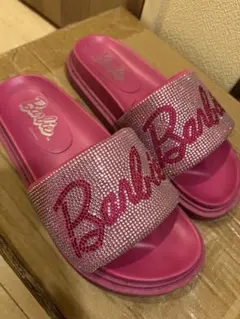 Barbie ラインストーン サンダル ピンクのサムネイル