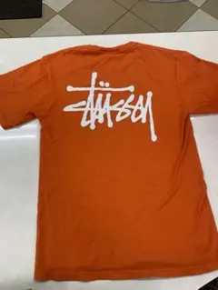 ステューシー Tシャツ　オレンジ　S size
