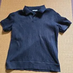 ZARA メンズ ポロシャツ ブラック