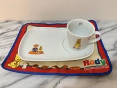 【レア】Rody ロディ キッズ食器セット（プレート・マグカップ・マット）
