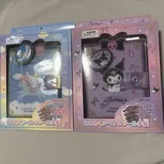 【新品未使用】Kuromi /シナモンロールときめくシール＆シール帳セット2点