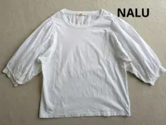 美品　NARU ナル　ナチュラル　コットンプルオーバーカットソー　6分袖のサムネイル