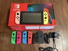 Nintendo Switch 本体 ジョイコン6個&充電ドック付き