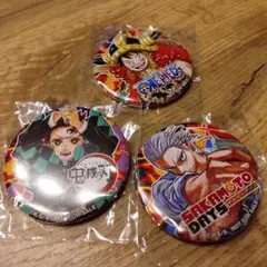 ジャンプビクトリーカーニバル限定缶バッチ　３種セット