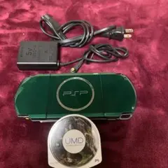 【美品&希少】SONY PSP-3000 スピリティッドグリーン 本体