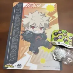 僕のヒーローアカデミア クリアシートとマグネットシート　かっちゃん　デク　弔