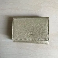 オトナミューズ付録 ミニ財布　ゴールド