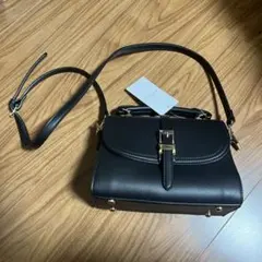 Edit Sheen ブラック ショルダーバッグ