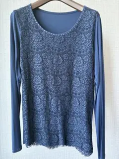 メトリーゼ　ネイビー　M 長袖　紺