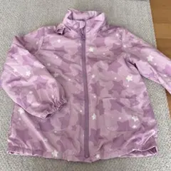 130星柄パープルジャケット　ウインドブレーカー