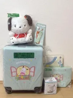 サンリオ当たりくじ ポチャッコ キャリーケース ぬいぐるみ セット