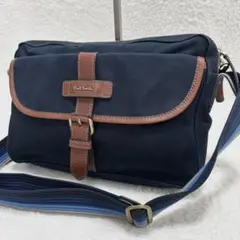 Paul Smith ポールスミス ショルダーバッグ ネイビー マルチストライプ