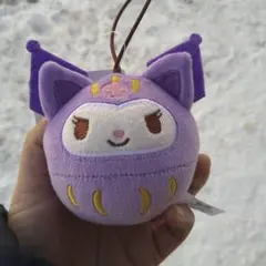 サンリオ マスコット 紫色 約10cm