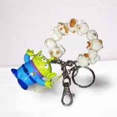 トイストーリー　ポップコーンバケット型キーチェーン