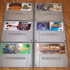 バンプレスト6本セット　SFC スーパーファミコンソフト