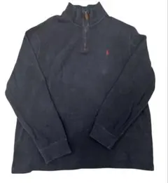 Polo by Ralph Lauren ネイビー ハーフジップセーター　XL