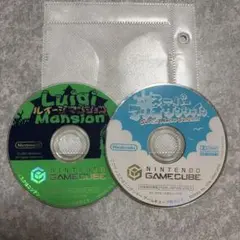 ゲームキューブ　スーパーマリオサンシャイン　ルイージマンション