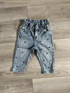 刺繍入りデニムパンツ 18-24ヶ月