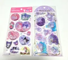 サンリオ クロミ ポップデコパーティー ウォーターインシール 2枚セット