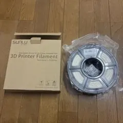 SUNLU 3Dプリンター用フィラメント ABS ホワイト 1.75mm 1kg