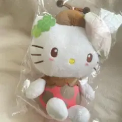 サンリオ ハローキティ ちいさないきものマスコットポーチ てんとう虫　ぬいぐるみのサムネイル