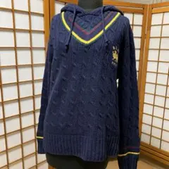 Ralph Lauren ポロ ラルフローレン ケーブルニットパーカー セーター