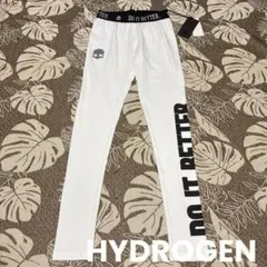 【新品タグ付き】ハイドロゲン スカルロゴ レギンス ホワイト レディース Sのサムネイル