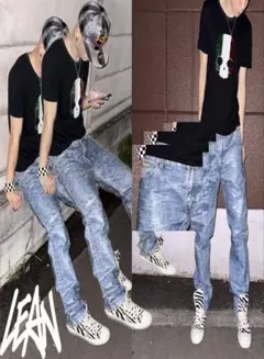coating denim コーティングデニム swag LEANのサムネイル