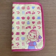 平成レトロ　不二家　お薬手帳入れ　マルチケース　非売品　母子手帳ケース