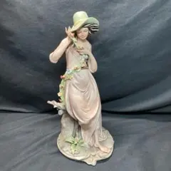 リヤドロ LLADRO 1478 アロハ 廃盤 希少 ハワイ限定　花　レイ　少女 リヤドロ LLADRO 1478 アロハ 廃盤 希少 ハワイ限定 花 レイ 少女