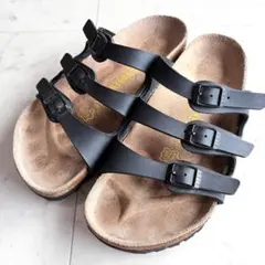 BIRKENSTOCK ビルケンシュトック フロリダ 黒 ブラック 23cmのサムネイル