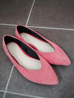 ジーユー マシュマロフラットパンプス 22.5cm