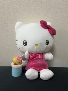 ハローキティ ぬいぐるみ&ハッピーセット　ハローキティ