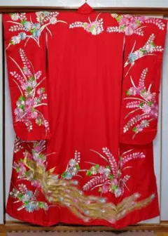 RK321色打掛未使用品綺麗着丈172センチ裄丈64センチ正絹