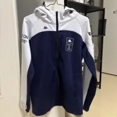 Kappa PEOPLE ON THE MOVE フルジップパーカー ネイビー