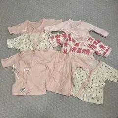 コンビ肌着　短肌着　7点セット 50〜60cm