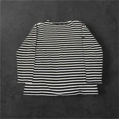 90s 00s SAINT JAMES セントジェームス ネイビーボーダー