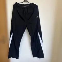 【美品】YONEX ブラック ウォームアップパンツ ヒートカプセル　Sサイズ