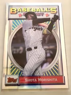 topps finest NPB 2025 森下翔太選手 インサート