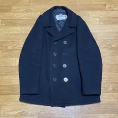 ショット　Pコート740N 希少サイズ42 黒　　MADE IN USA