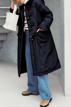 ロングダッフルダウンコート【フェリシモ購入品】