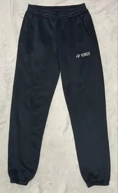 YONEX ブラック スウェットパンツ