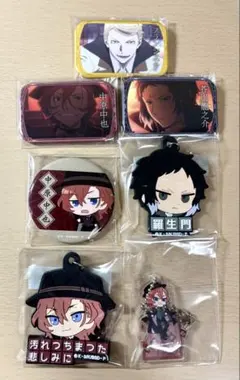 文豪ストレイドッグス グッズセット 中原中也 芥川龍之介 (＋フランシス・F)