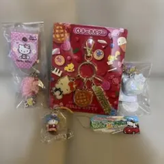 お値下げ….キティちゃんマスコット キーホルダー、ストラップ他セット