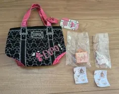 Disney Store ミッキー　ミニー トートバッグexpo　キーチェーンのサムネイル