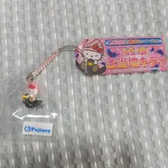 岐阜限定　鵜飼バージョン　岐阜ご当地キティ ストラップ