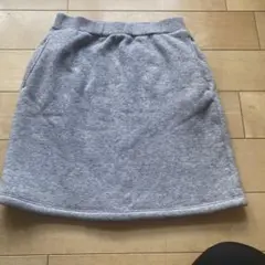 UNIQLO ユニクロ◾️裏起毛 スカート 裏ボア キッズ 女の子 140cm