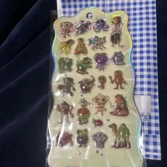 AIモンスターぷっくりシール