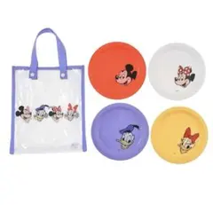 ディズニーストア　ミッキー&フレンズ　プレートバックセット　新品未使用